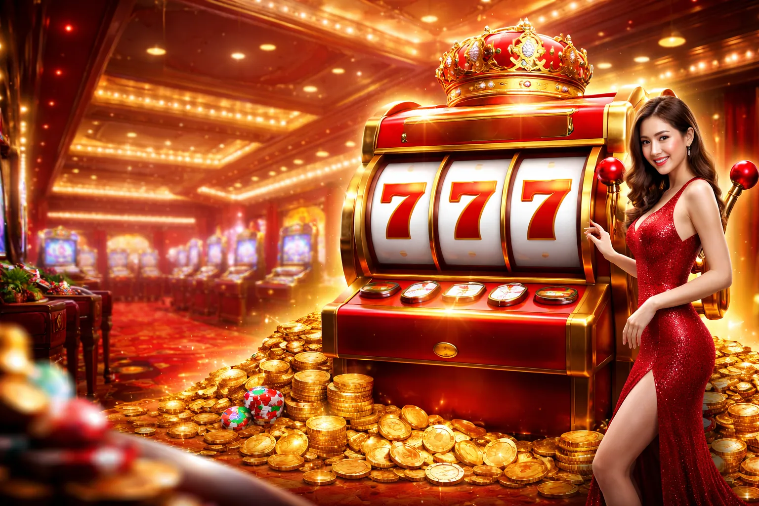 Hình ảnh chính về trò chơi Slot Game fcb8 app với jackpot lớn